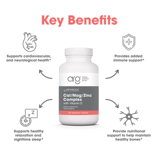 Metabolic Maintenance® Cal/Mag/Zinc with Vitamin D
