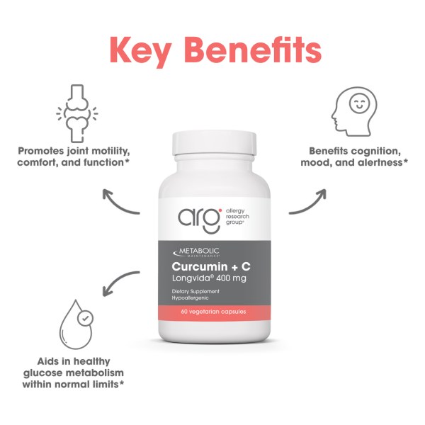 Metabolic Maintenance® Curcumin + C
