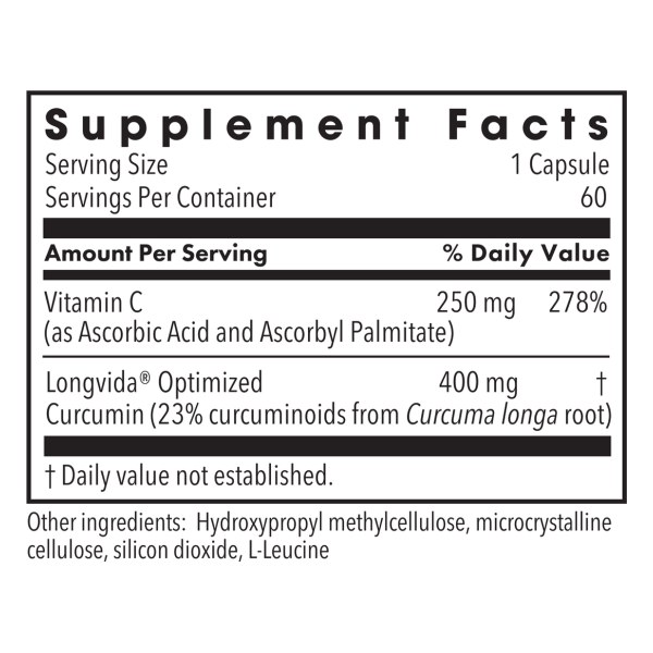 Metabolic Maintenance® Curcumin + C