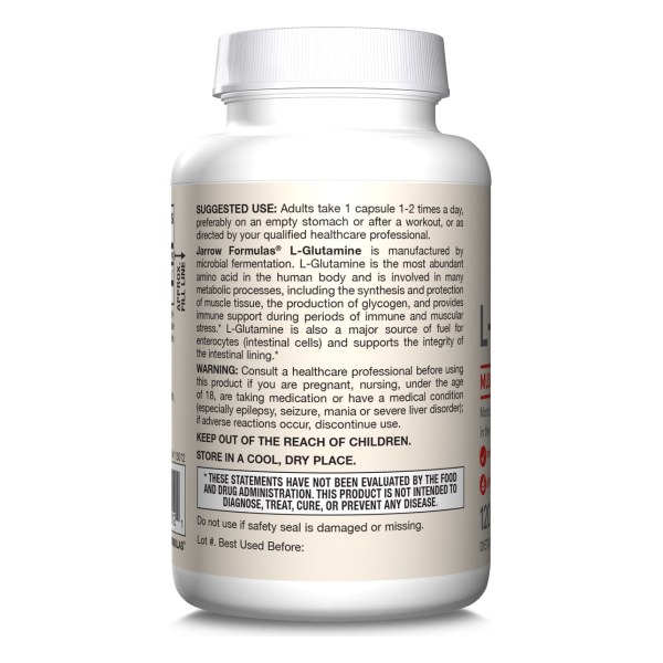 L-Glutamine - 750mg Veggie Capsules