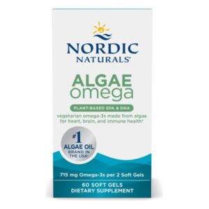 Algae Omega Soft Gels / 60 Count - Unflavored