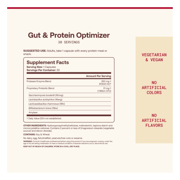Gut & Protein Optimizer