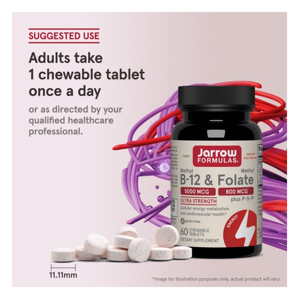 Methyl B-12 & Methyl Folate Cherry