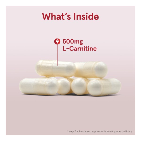 L-Carnitine - 500mg Veggie Capsules