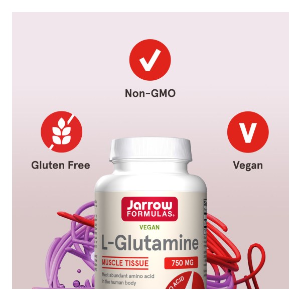 L-Glutamine - 750mg Veggie Capsules