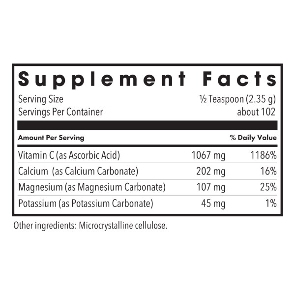 Buffered Vitamin C Powder