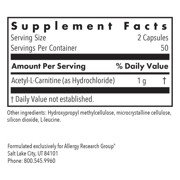 Acetyl-L-Carnitine 500 mg