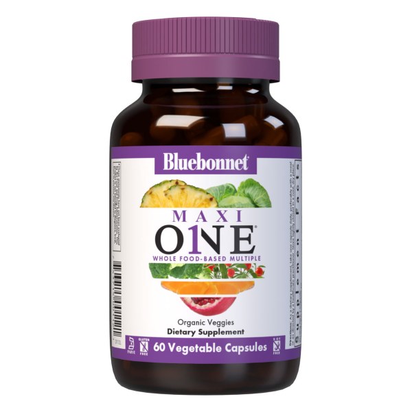 MAXI ONE WHOLE FOOD-BASED MULTIPLE (With Iron) 60 count