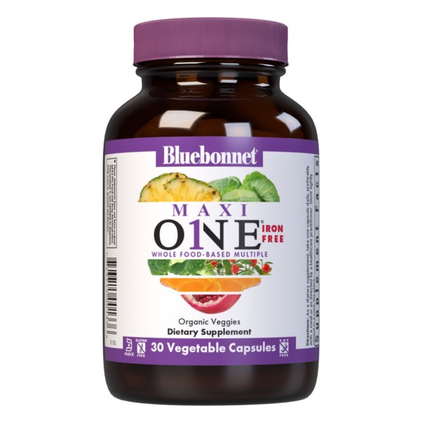 MAXI ONE WHOLE FOOD-BASED MULTIPLE (Iron-Free)