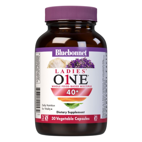 LADIES' ONE 40+ WHOLE FOOD-BASED MULTIPLE 30 count