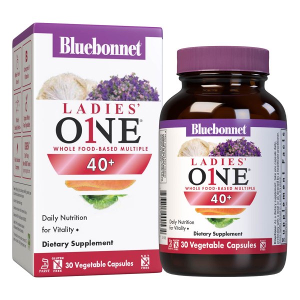 LADIES' ONE 40+ WHOLE FOOD-BASED MULTIPLE