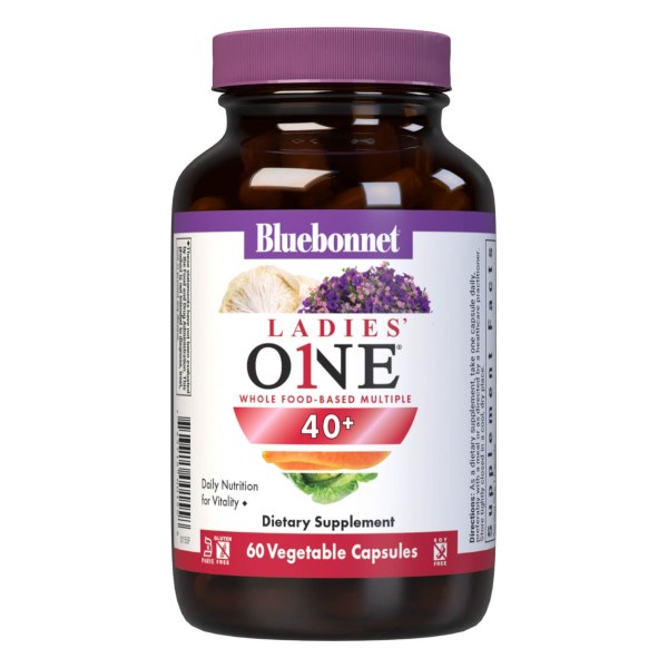 LADIES' ONE 40+ WHOLE FOOD-BASED MULTIPLE 60 count