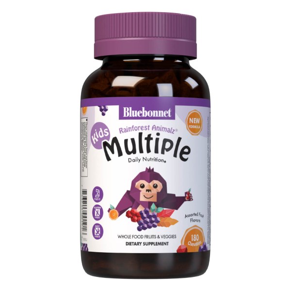 RAINFOREST ANIMALZ Whole Food-Based Multiple Assorted Flavors 180 count