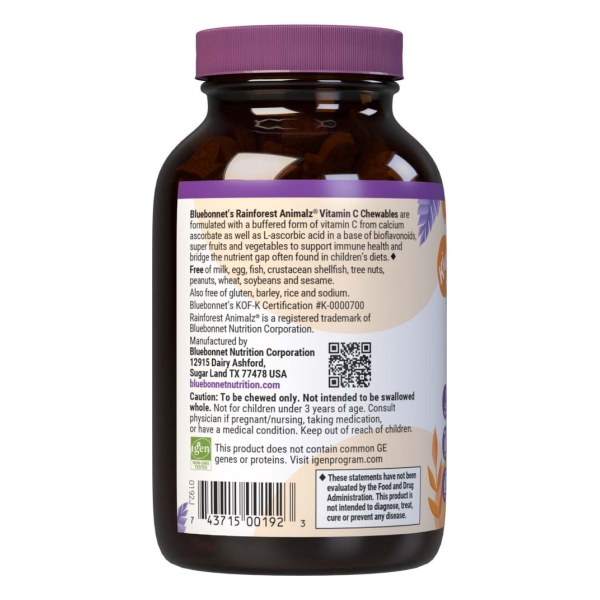 RAINFOREST ANIMALZ VITAMIN C