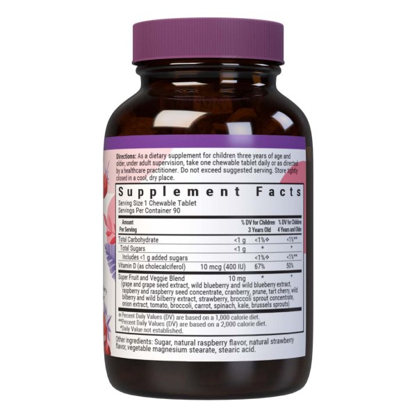 RAINFOREST ANIMALZ VITAMIN D3 400 IU