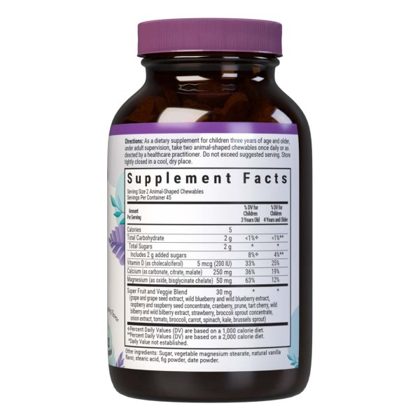 RAINFOREST ANIMALZ CALCIUM MAGNESIUM & VITAMIN D3