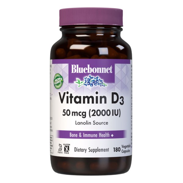 VITAMIN D3 2000 IU 50 mcg 180 count