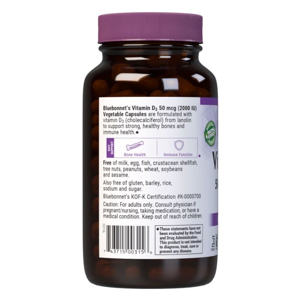 VITAMIN D3 2000 IU 50 mcg
