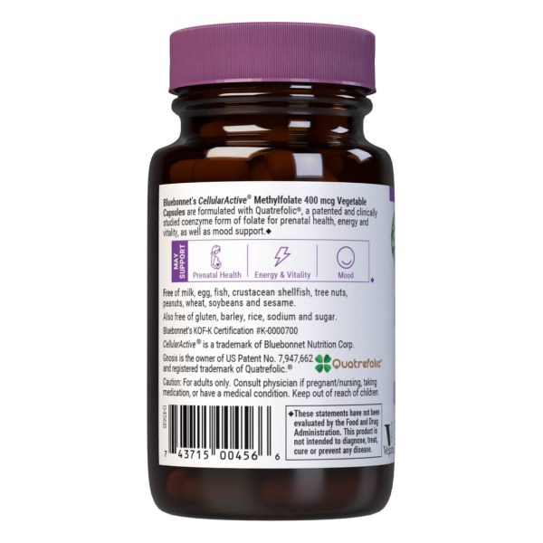 CELLULAR ACTIVE METHYLFOLATE 400 mcg