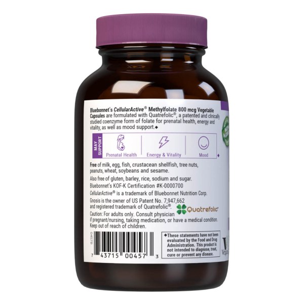 CELLULAR ACTIVE METHYLFOLATE 800 mcg