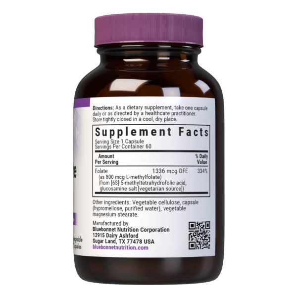 CELLULAR ACTIVE METHYLFOLATE 800 mcg