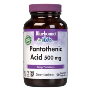 PANTOTHENIC ACID 500 mg 90 count