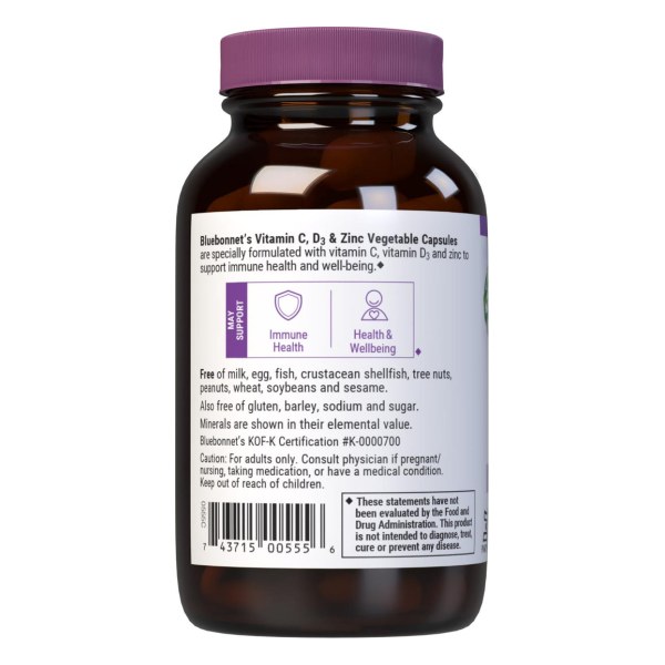 Vitamin C, D3 & Zinc