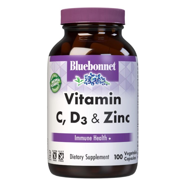 Vitamin C, D3 & Zinc 100 count