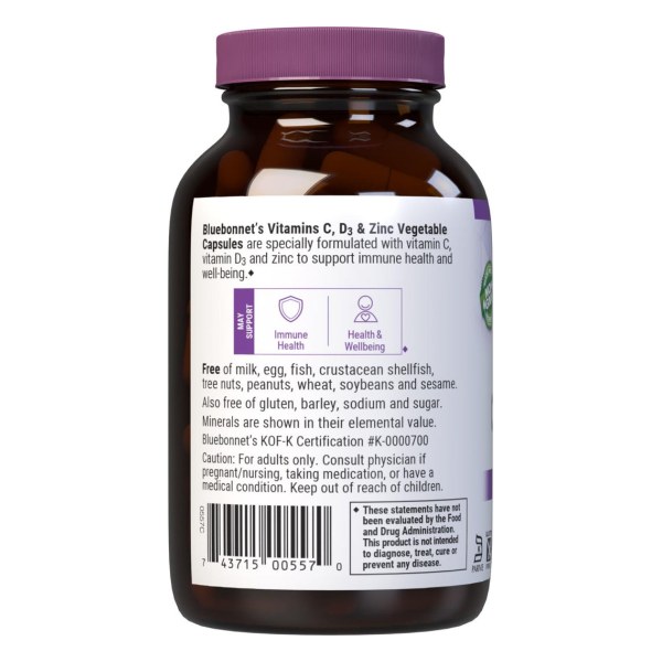 Vitamin C, D3 & Zinc