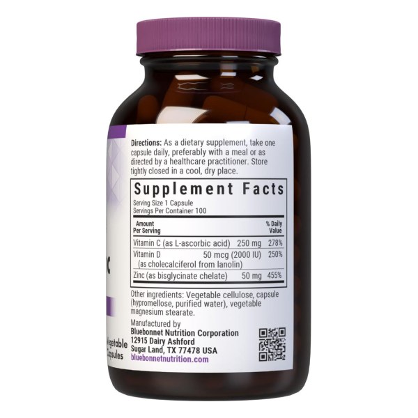 Vitamin C, D3 & Zinc