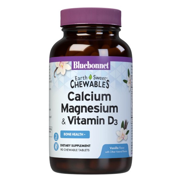 EARTHSWEET CHEWABLES CALCIUM MAGNESIUM & VITAMIN D3