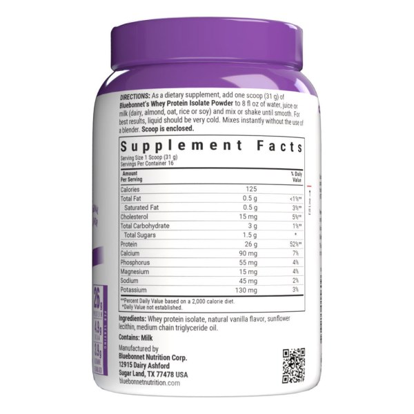 WHEY PROTEIN ISOLATE POWDER