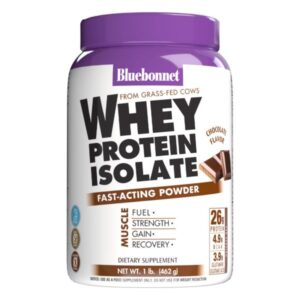 WHEY PROTEIN ISOLATE POWDER Chocolate 1lb