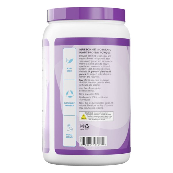 ORGANIC PLANT PROTEIN POWDER