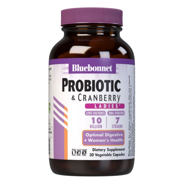 LADIES' PROBIOTIC & PREBIOTIC 10 BILLION & CRANBERRY