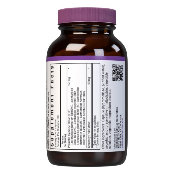 LADIES' PROBIOTIC & PREBIOTIC 50 BILLION & CRANBERRY