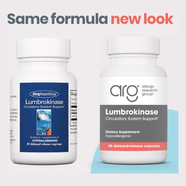 Lumbrokinase Circulatory System Support*