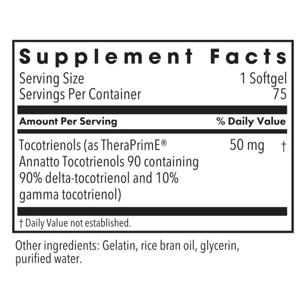 Delta-Fraction Tocotrienols 50 mg