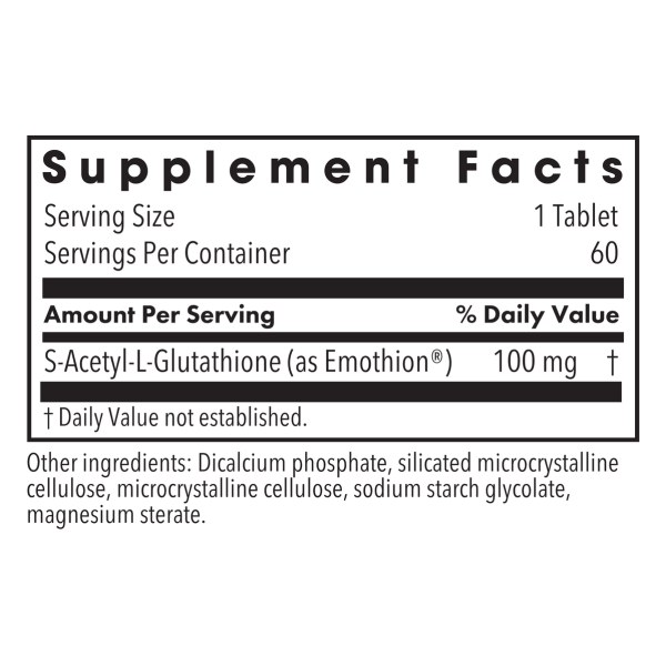 Acetyl-Glutathione 100 mg