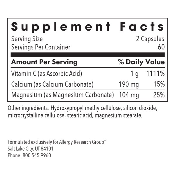 Buffered Vitamin C