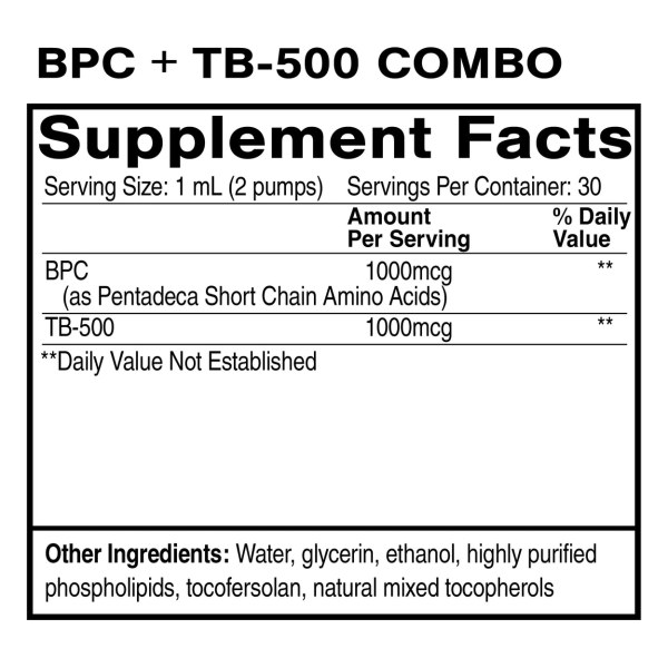 Oral Liposomal BPC + TB-500