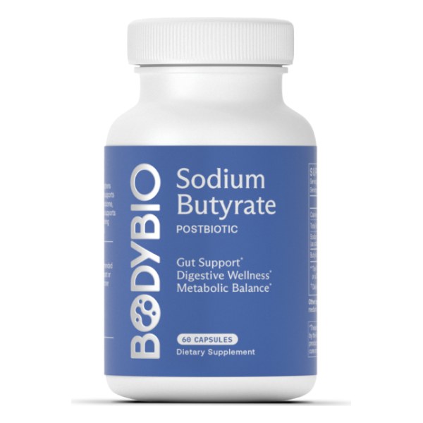 Butyrate: Gut Health Supplement 60 Capsules / Sodium