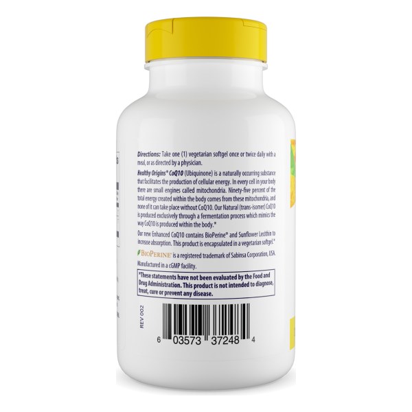 Enhanced CoQ10 (BioPerine®) 200mg