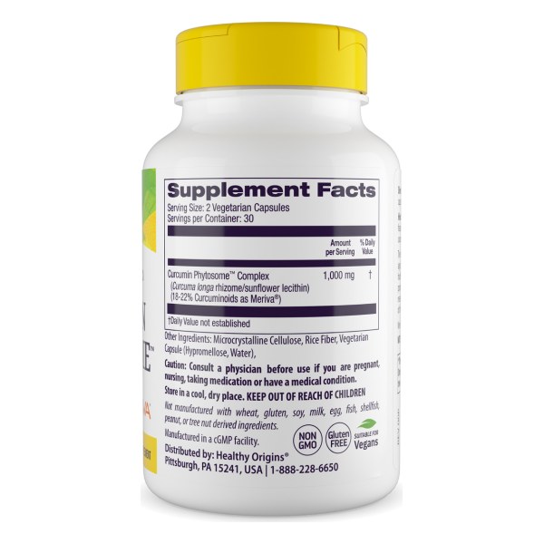 Curcumin Phytosome, 500mg