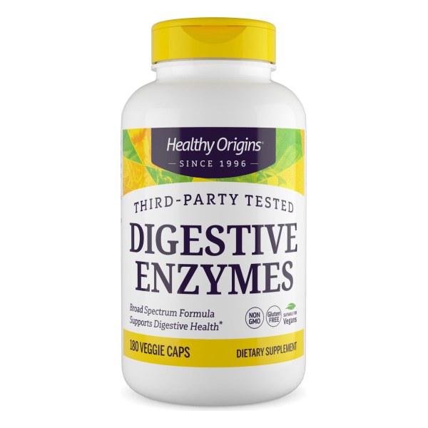 Digestive Enzymes Broad Spectrum 180 Veggie Capsules