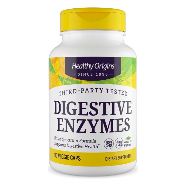 Digestive Enzymes Broad Spectrum 90 Veggie Capsules