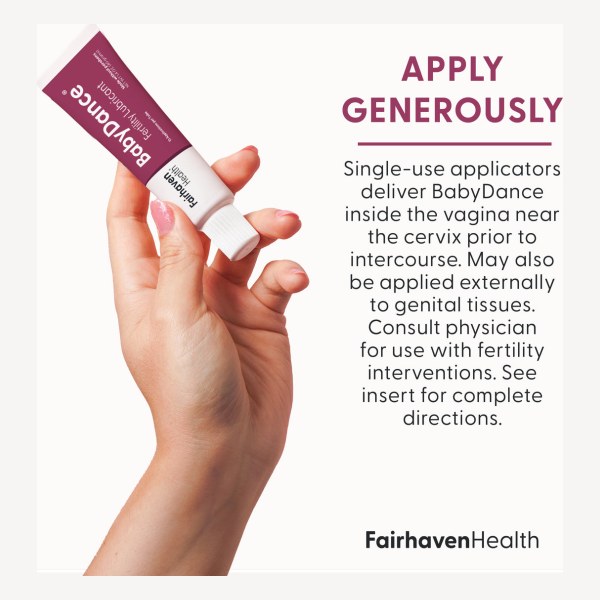 BabyDance Fertility Lubricant - 10 Applicators
