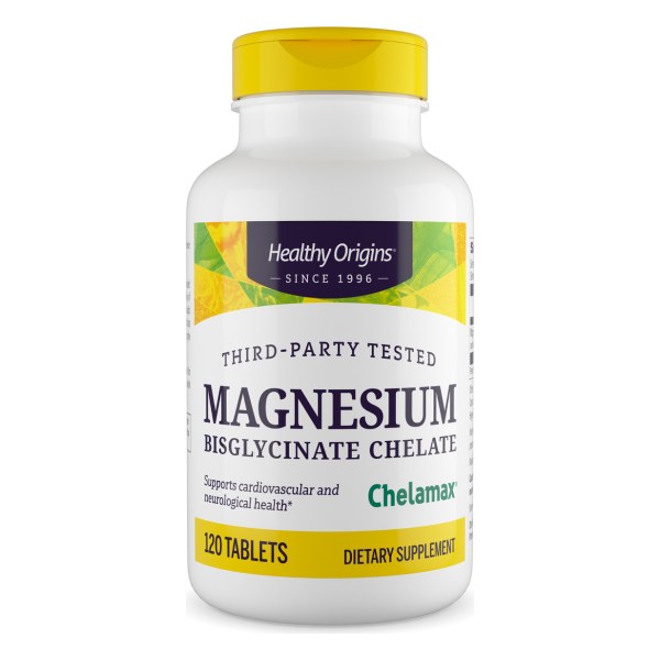 Magnesium Bisglycinate Chelate 120 Tablets