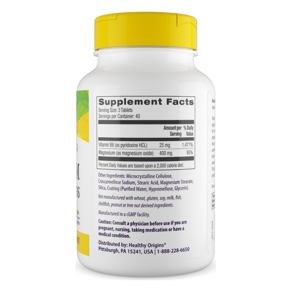 Magnesium with Vitamin B6