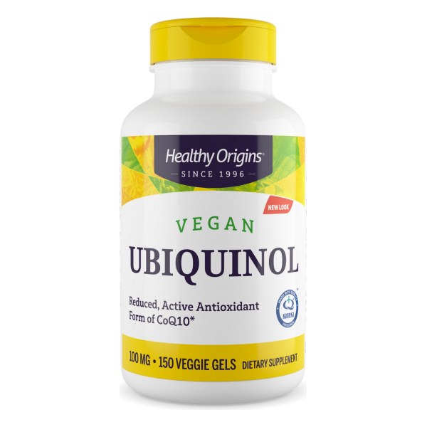Ubiquinol (Vegan) 100 mg ( Active form of CoQ10)